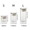 Large Capacity Coffee Beans Vacuum Sealed Tank Bean Storage Container  Milk Powder Storage