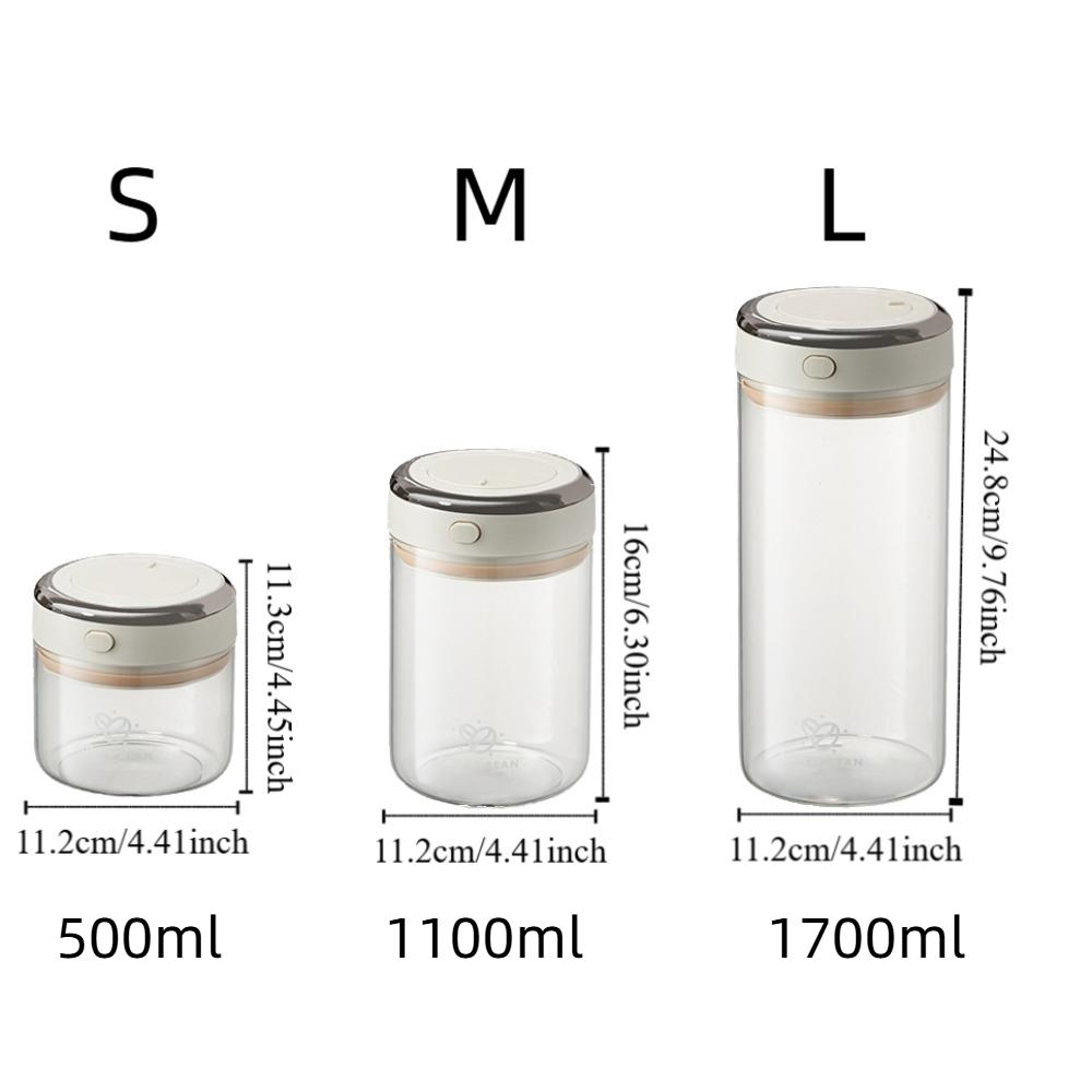 Large Capacity Coffee Beans Vacuum Sealed Tank Bean Storage Container  Milk Powder Storage