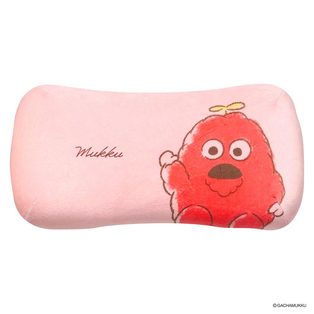 MORIPiLO Morishita Gachapin Mook polštář z paměťové pěny 15x31cm polštář na opěradlo pohovky plyšový polštář Ponkikkies Mook červený 4621420