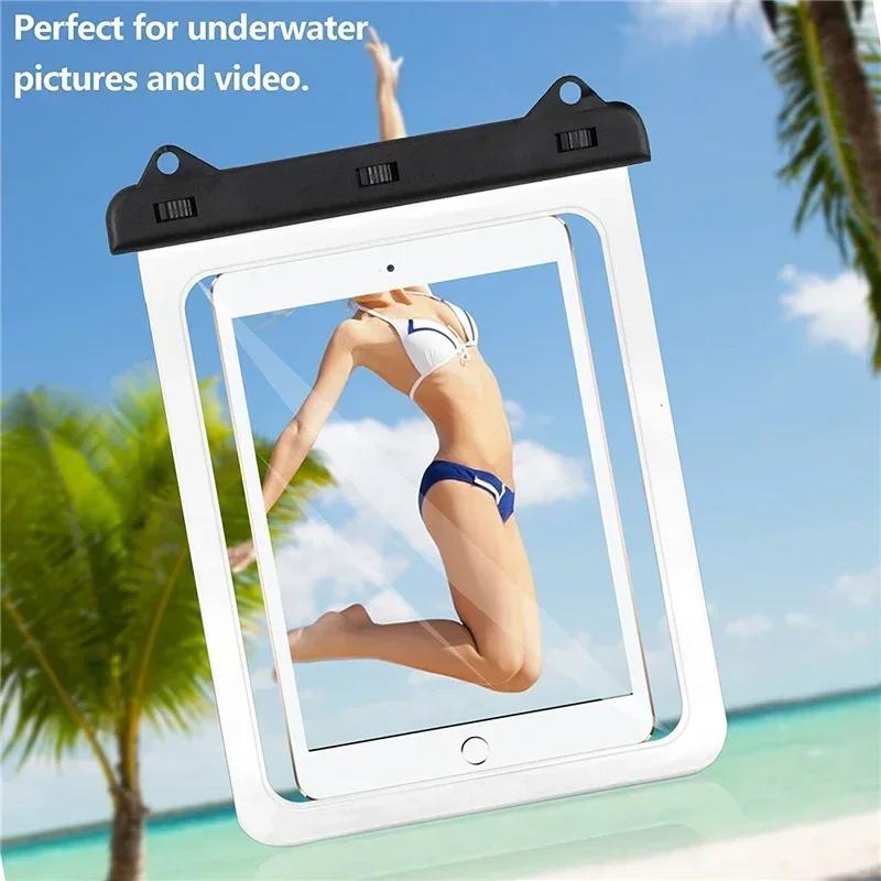 Outdoor Large Capacity Underwater Waterproof Bag Pouch Case for IPad  Air IPhone Phone Tablet Swimming Travel Dry Storage Cover