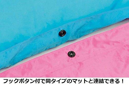 Captain Stag Inflatable Inflating Mat with Pillow, Pink, UB-3029