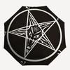 Devil's Star Pentagram Umbrella, Portable 3-Fold Compact Umbrella,Christmas Gift ES488