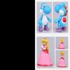 Mario Bros Super Luigi Bowser Princess Peach Pvc Action Figures Toy Kids