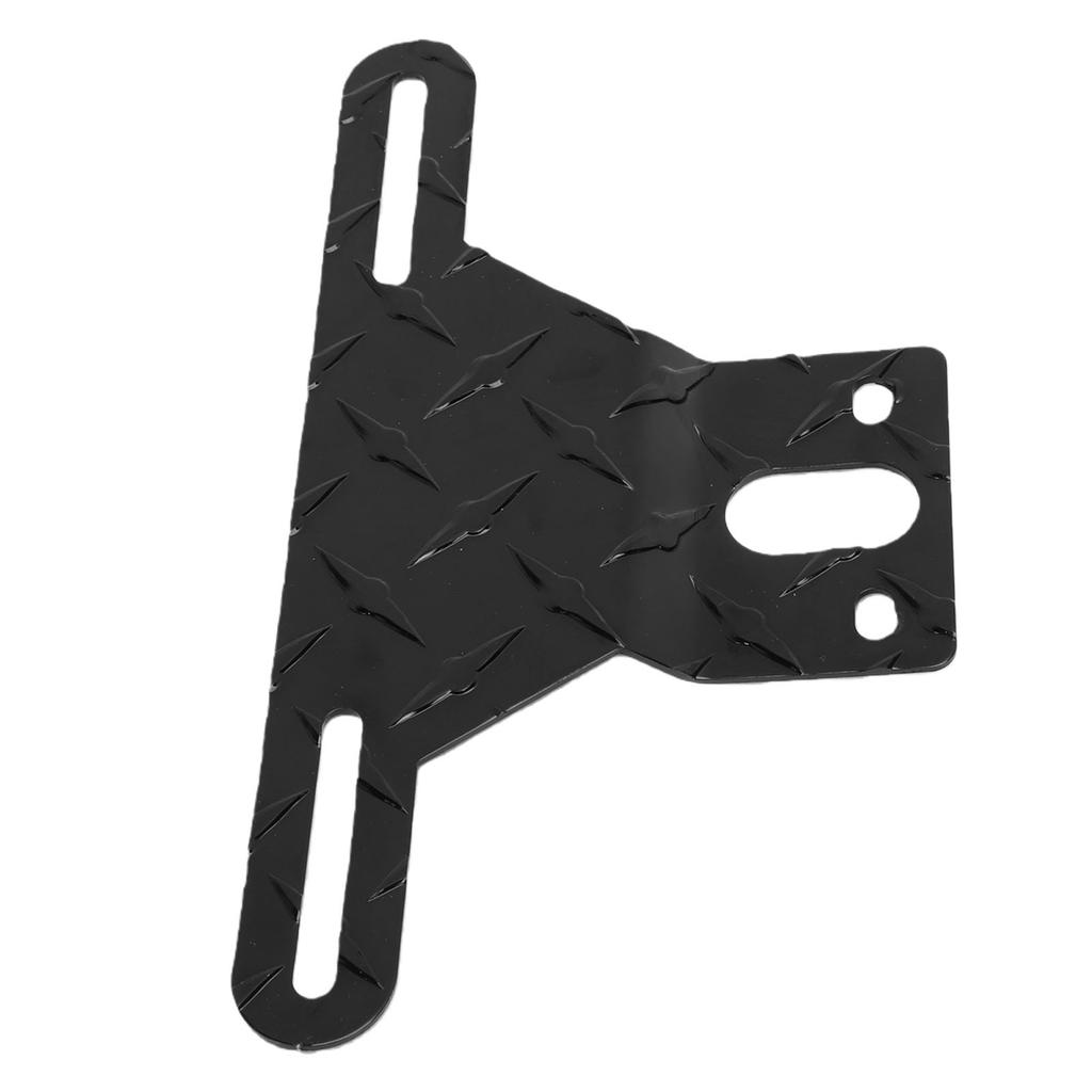 Trailer License Plate Light Bracket Holder with Mount Hole Universal Aluminum Alloy for Trailer Car RV Truck