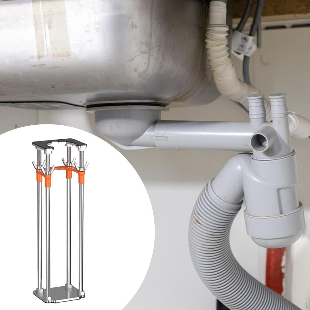 And Versatile Mounting Brackets for Built-in Sinks, Easy to Install, Made of Steel, Kitchen