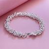 Silver-Plated Dragon Head Clasp Bracelet - Internet Celebrity Style