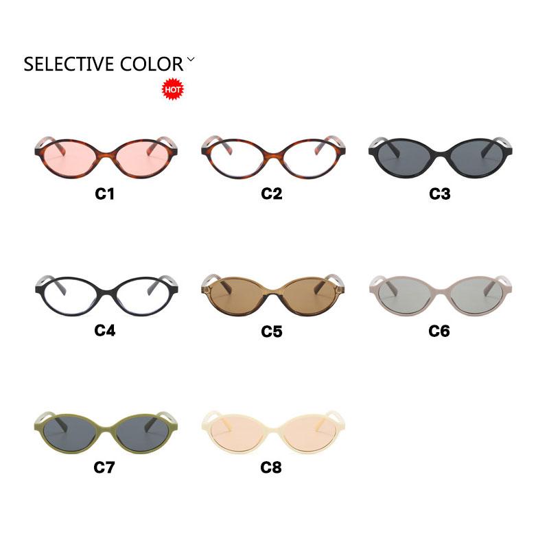 Vintage Brand Oval Sunglasses Women New Fashion Sun Glasses For Female Sexy Ladies Small Frame Round Eyewear