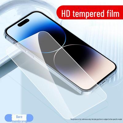 Película de Vidro Temperado para iPhone 7/8, XR, 12, 13 Pro, 14 Pro Max – Cobertura de Metade da Tela