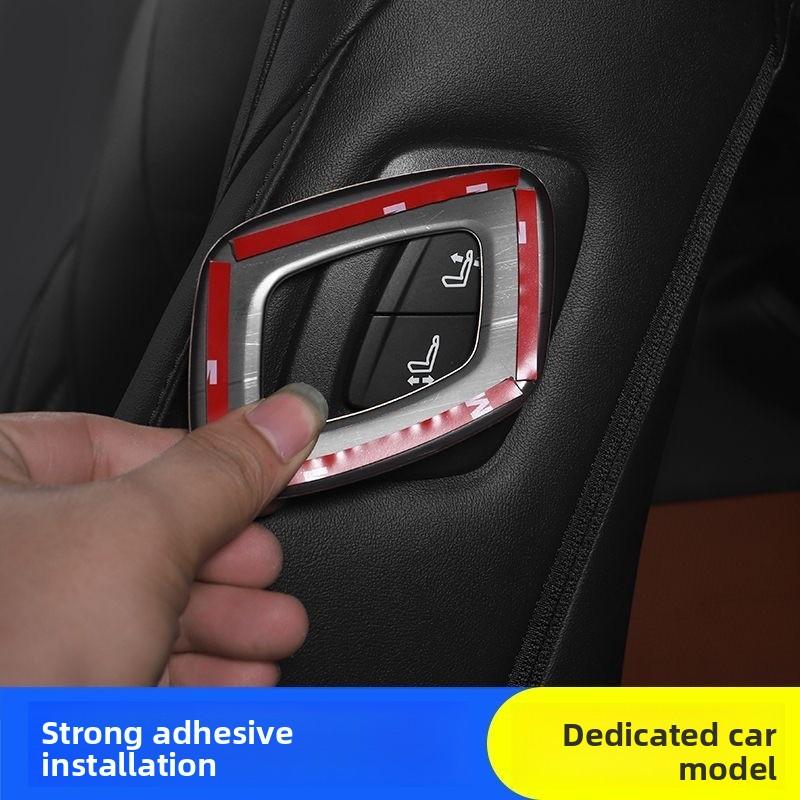 For Toyota Camry 70 XV70 2018~2026 Hybrid Car Left Right Front Seat Adjust Switch Control Button Frame Protect Cover Accessories