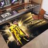 Custom Rug Jude Bellingham Pattern Print Name Text Soft Non‑Slip Floor Carpet for Home Indoor Decoration