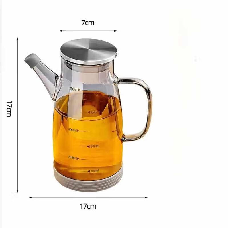 Glass Oil Dispenser Set