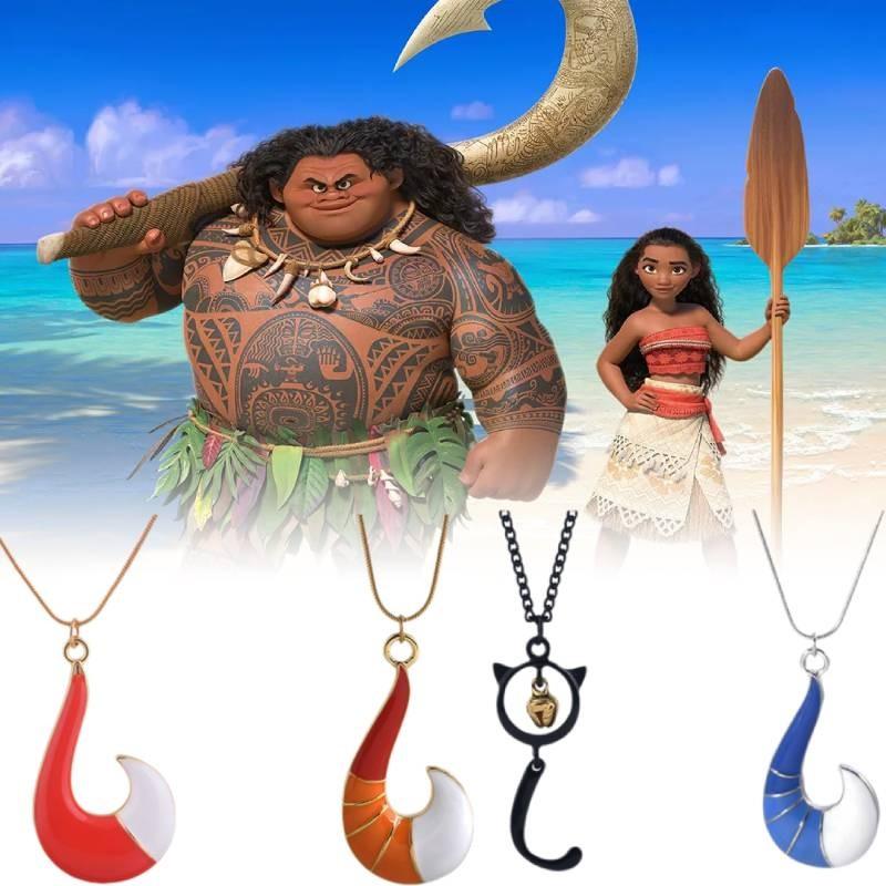 Pendant Necklace Moana Costume Fancy Dress Up Jewellery Alloy Ornaments Anime