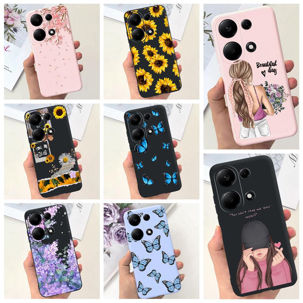 For Xiaomi Redmi Note 13 Pro 4G 5G Case Redmi Note 13 Pro Plus Note13 4G Cover Funda Coque Luxury Silicone Soft TPU Phone Mask
