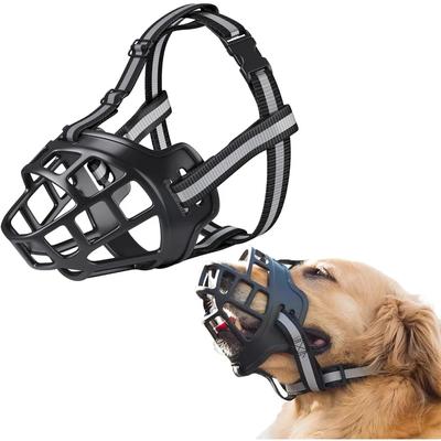 Breathable Large Dog Muzzle To Prevent Biting,basket Muzzle for Large Dogs for Greyhound/German Etc Breed