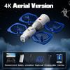 4DRC 4D-V45 HD Aerial Photography Drone Space Shuttle Satellite Design RC Drone, 2 Batteries