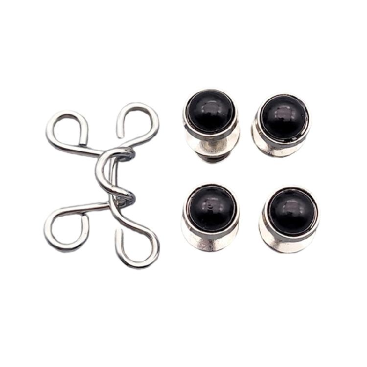 Detachable Jeans Button Pins No Sewing Required Trousers Waist Tightener Metal Waist Buckles Trouser Button Pins