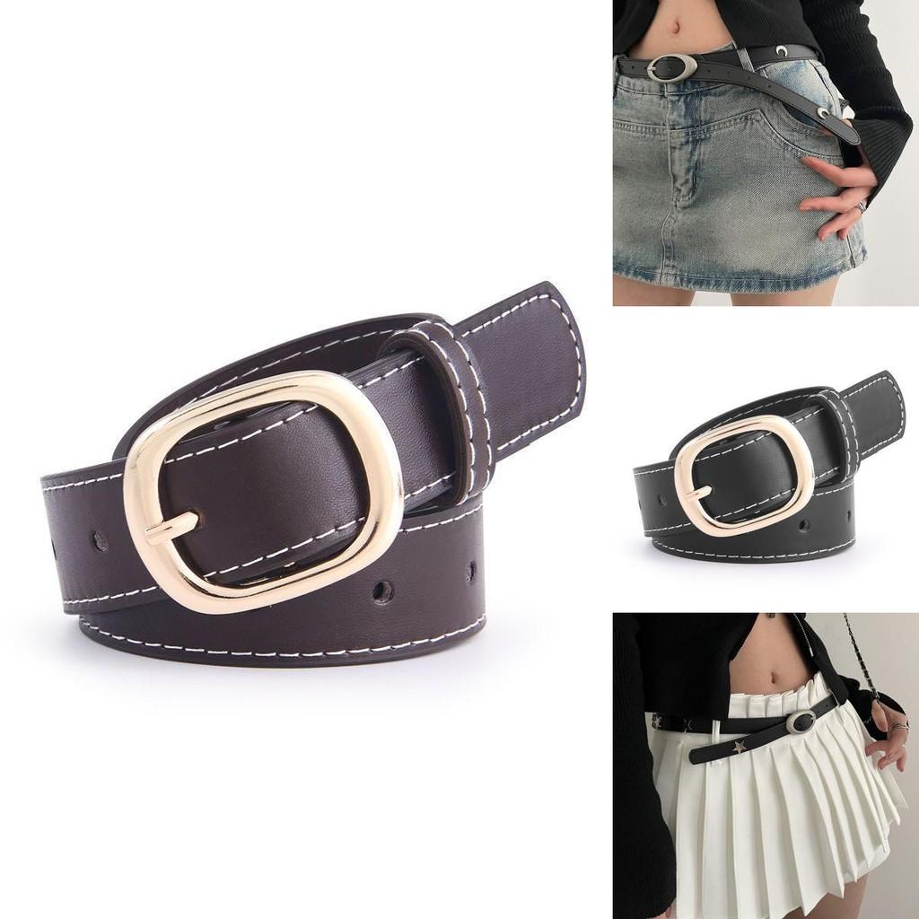 2024 Womens Trendy Summer Belt Featuring Stars In Versatile Black Color Options