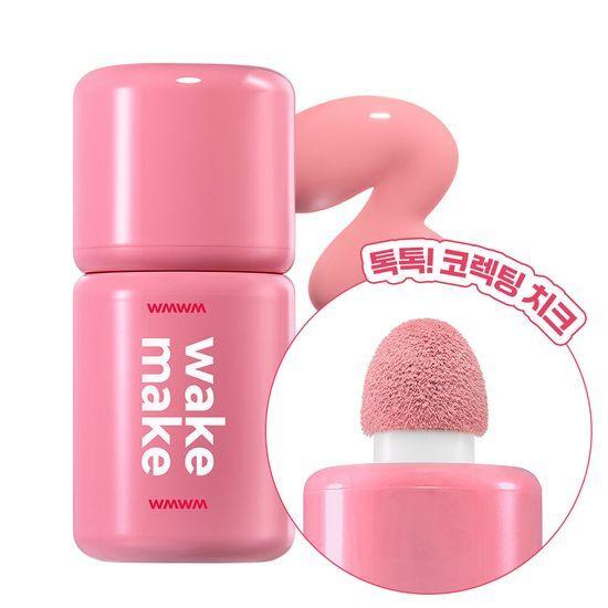 WAKEMAKE Shaking Blur Cheek 4.0g 6COLOR