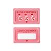 100pcs Handmade Sweet Note Reveal Cards Sentiment Pink Valentine's Day Scratch Cards With Concealed Phrases