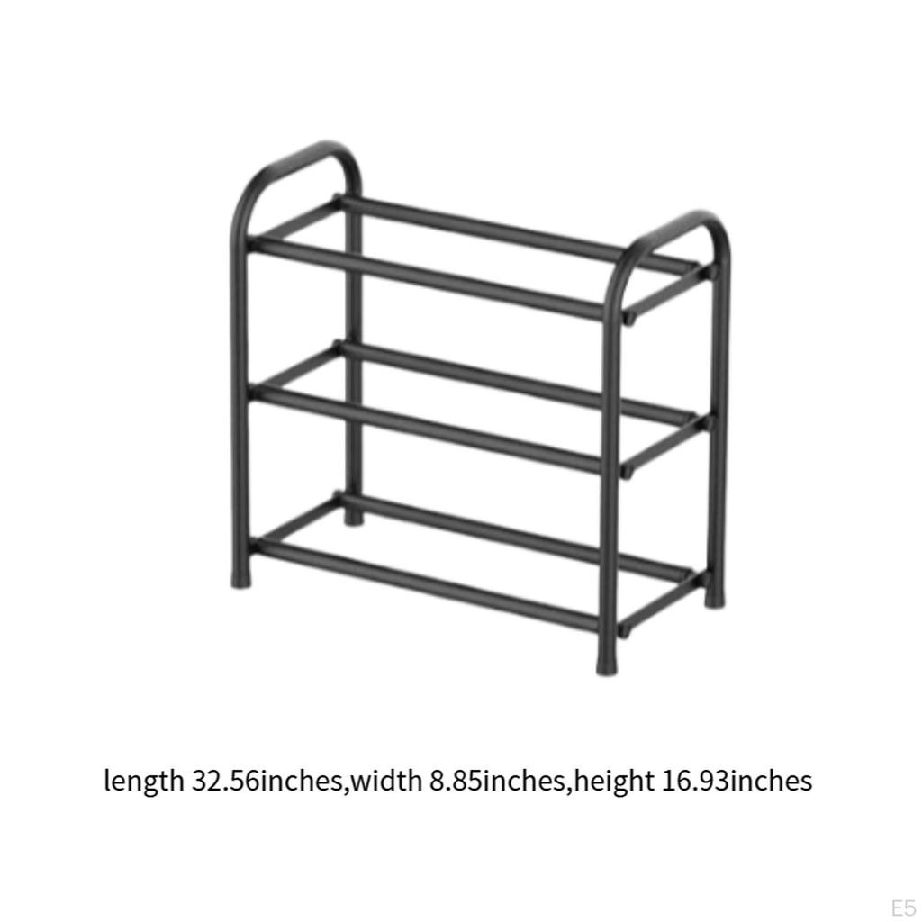 Expandable Shoe Rack Saving Multifunctional Storage Shelf Display Stand