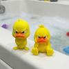 2pcs 3D Printed Angry Duck Figurine Home Decoration Gift For Kids Cartoon Yellow Duck Desktop Shelf Ornament