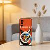 Minimal Bauhaus Pattern Phone Case For Samsung S25,S24,S21,S22,S23,S30,Ultra,S20,Plus,Fe,Lite,Note,10,Black Cover