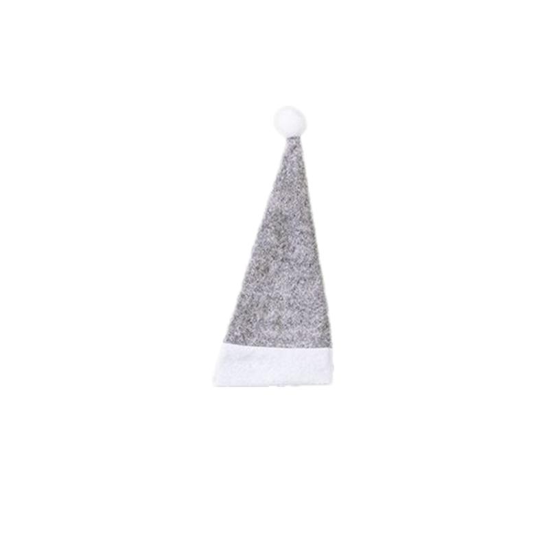 2-30PCS Merry Christmas Decoration Christmas Tableware Bag Holder Christmas Hat Fork Knife Cutlery Bag Christmas Ornament Decor
