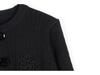 2024 Autumn/Winter Slim Fit Camellia Embroidered Long Sleeve Knit Cardigan for Women