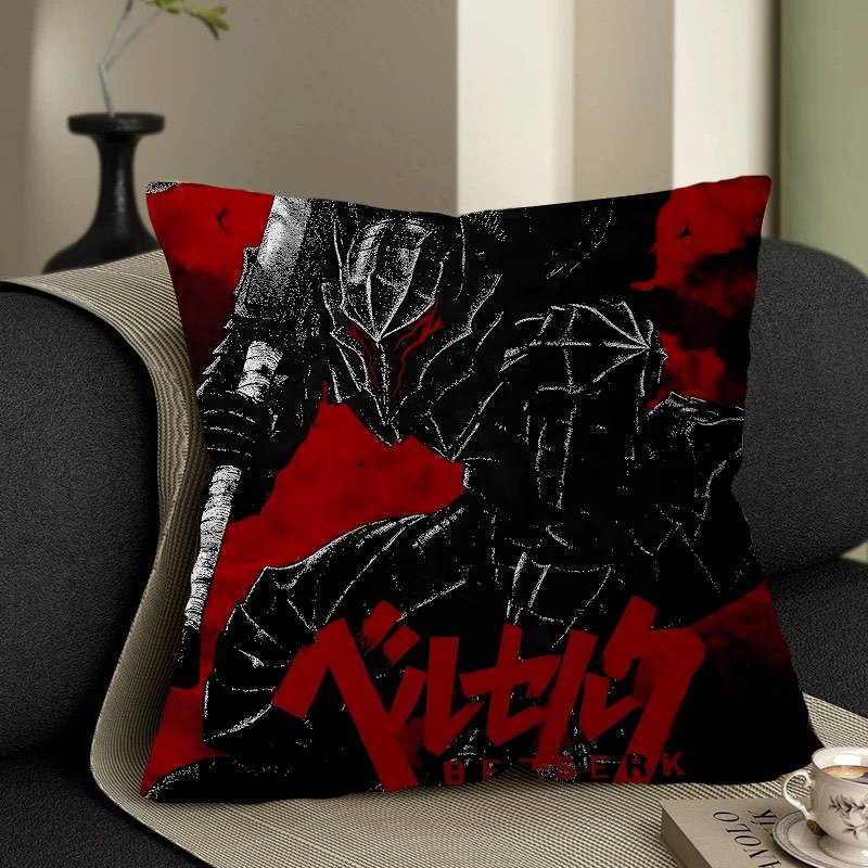 BerserkS Cushion Cover Pillowcase Upholstery Sofa Throw Pillow Home Decor Pillowcas