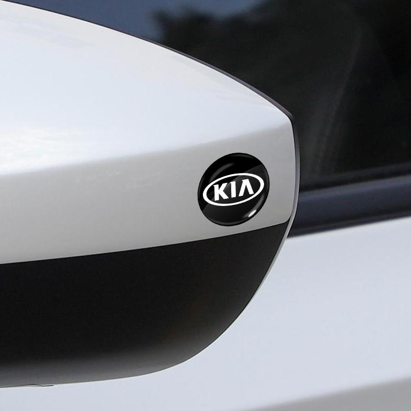 Fashion Car Lock Keyhole Stickers Door Lock Protect Car 3D Stickers For KIA Cerato Sportage R K2 K3 K5 Sorento Sportage R Rio Soul Accessories
