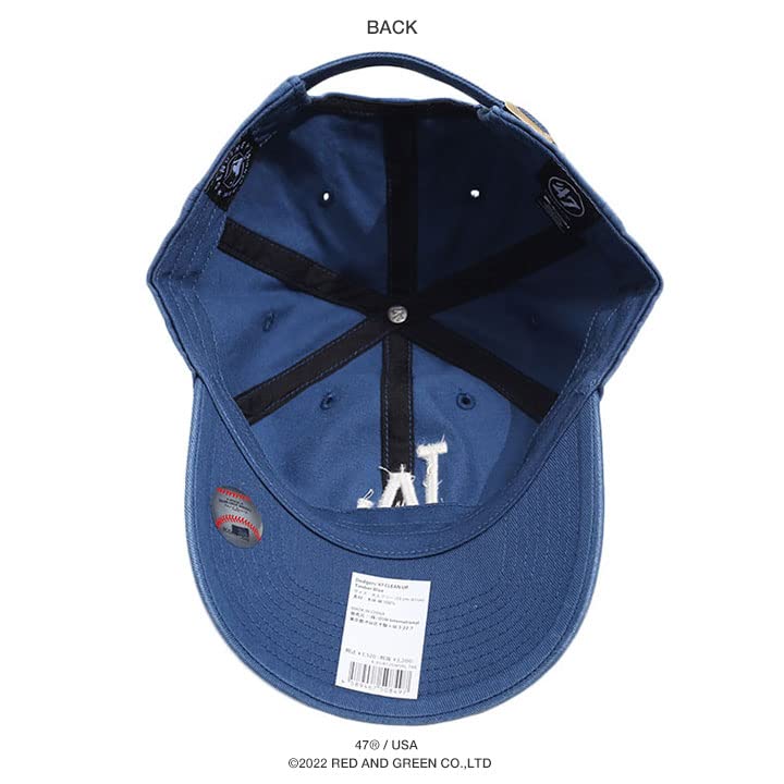 Forty Seven 47 Los Angeles Dodgers Clean Up Timber Blue Cap