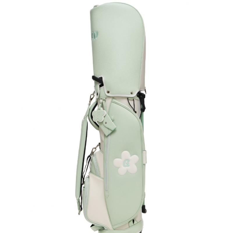 GOXO Lightweight Stand Bag Mouse Flower Mint