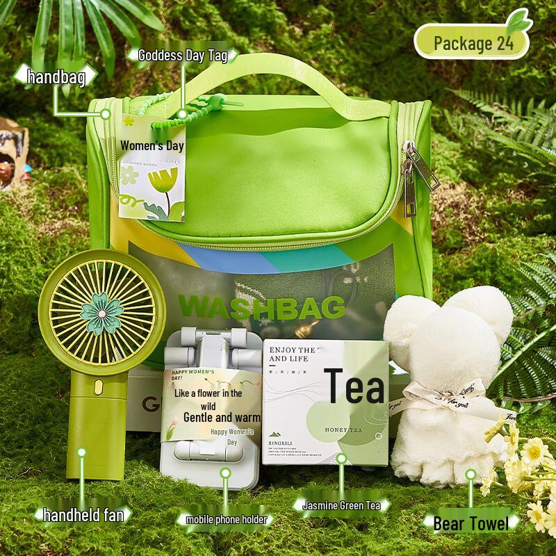 

Festive Green Essentials Gift Set