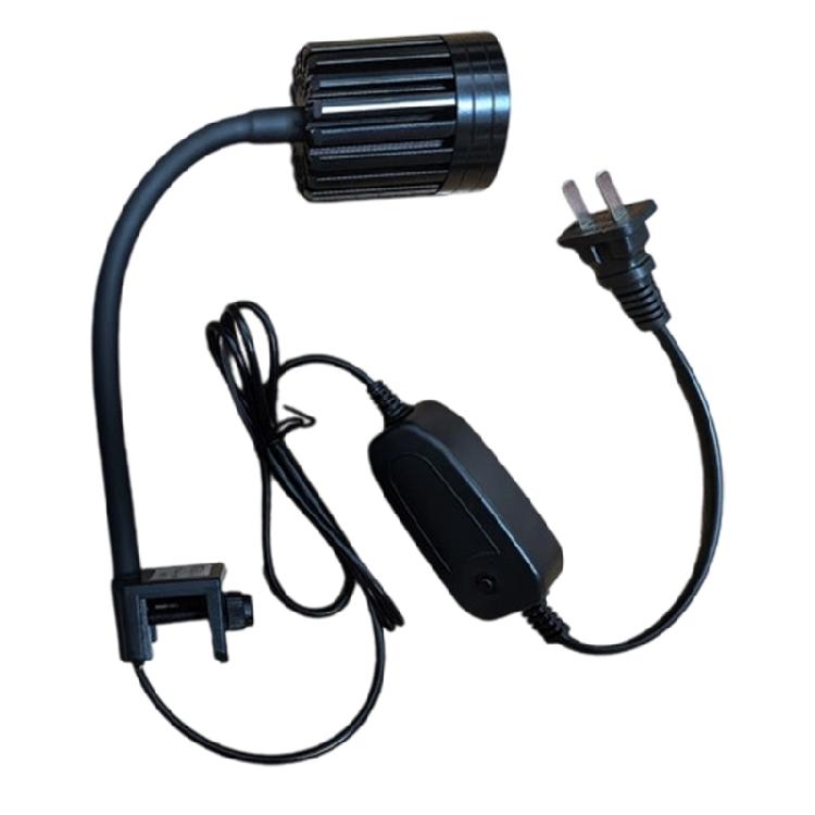 Aluminum Mixture Fish Container Clip Lamp Customizable Brightness Degrees Energy Saving LED Technology