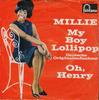 7inch Record MILLIE SMALL  My Boy Lollipop  Oh Henry 267376TF Fontana 1964 Germany Reggae Ska  Dub Used