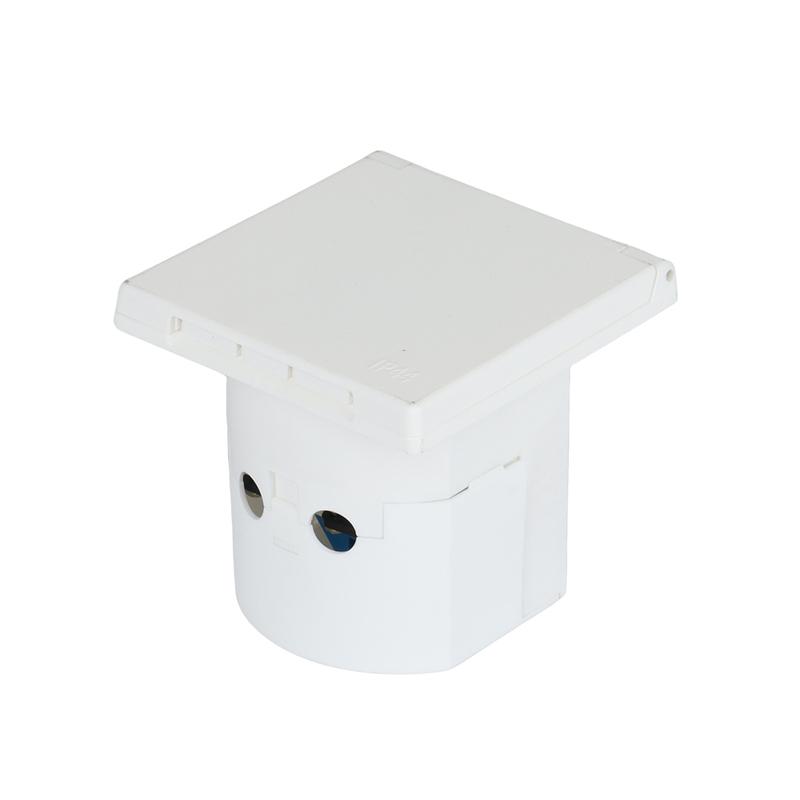 CEE Caravan Power Supply Plug 3 Pin 230 V / 16 A Ma Hook Up Socket Camping Extension Plug With Hinged Lid