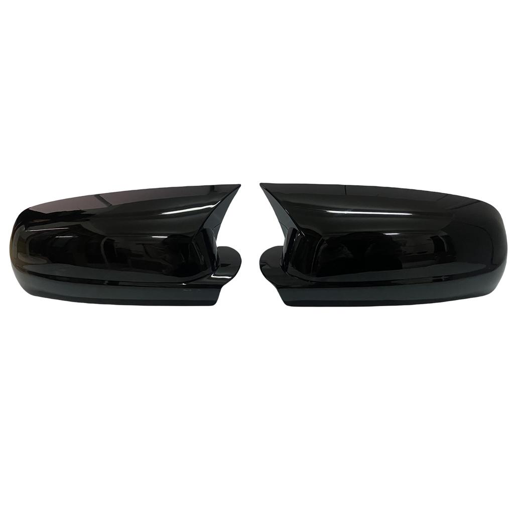 Car Side Rearview Mirror Cover Fits For VW Golf 4 MK4 GTI R / Bora Jetta Passat B5 1997-2004 OX Horn Rear View Caps Trim