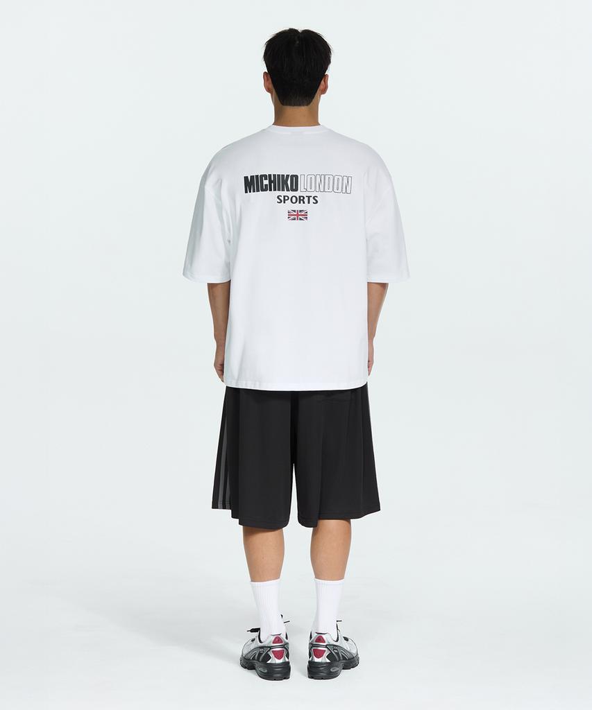 Michikoleondeonseupocheu Heritage Back Logo Bulk Fit Short Sleeve T-Shirt White