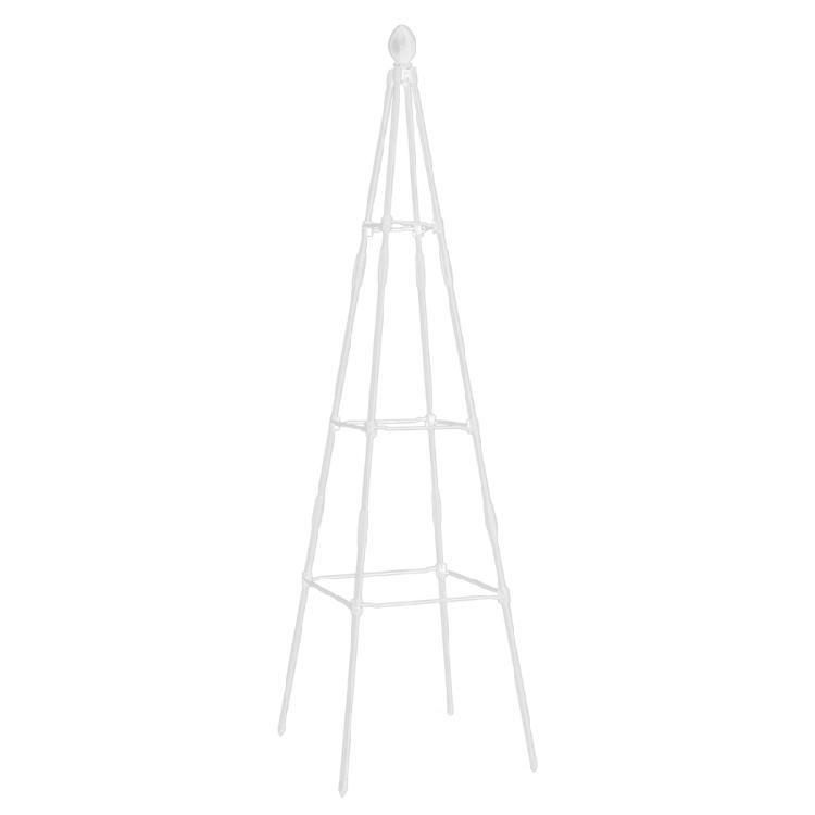 

Plant Growth Support Frame Easy to Assemble Climbing Vine Grow Pile Household Flower Holder for Garden Enthusiasts 120cm