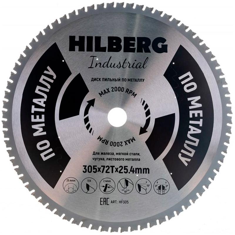 

Пильное полотно Hilberg Industrial Metal 305 25 4 72t