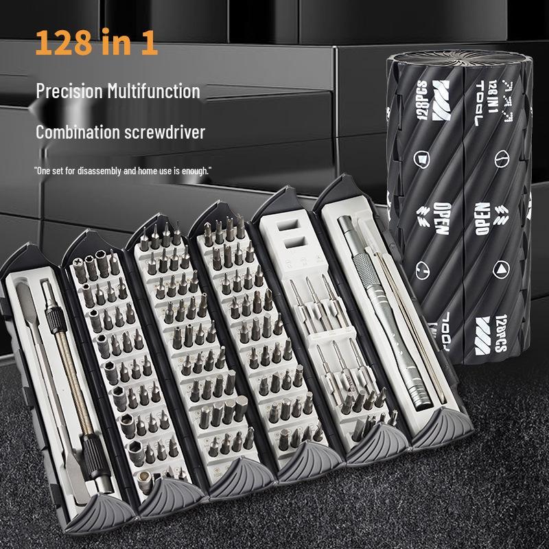 128-in-1 Precision Screwdriver Set for Home & Mobile Device Repair