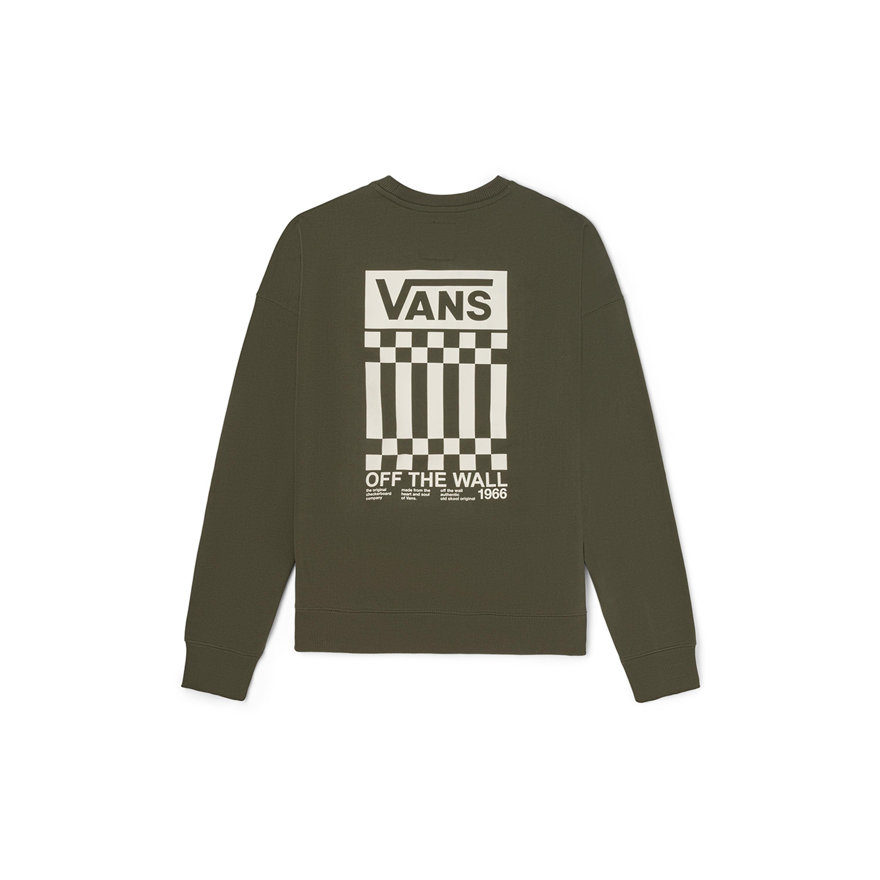 Толстовки Vans Унисекс Jasper С круглым вырезом Умеренная VN00090VKCZ S