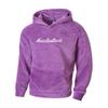 2026 Fall/Winter Embroidered Letter Top - Solid Color, Athletic, Casual Top