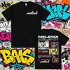 2025 Summer Rapper Melendi Album Tour Graphic T Shirt Mens Women Harajuku Gothic High Street 100 Pure Cotton Printed Tshirt