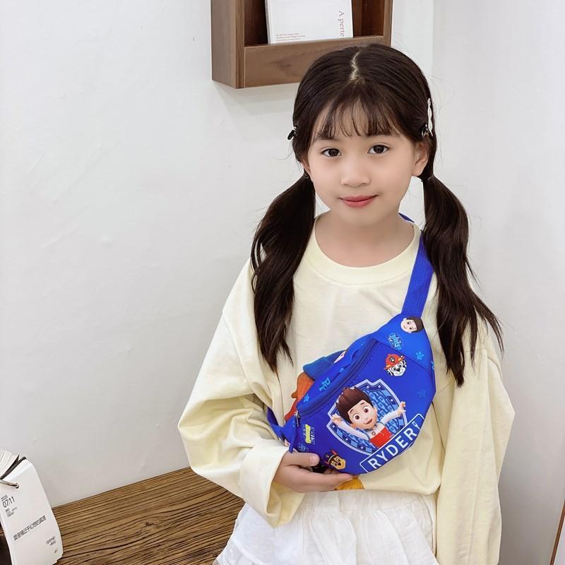 Printed Paw Patrol Shoulder Crossbody Chest Bag Child Outdoor Gifts Cartoon