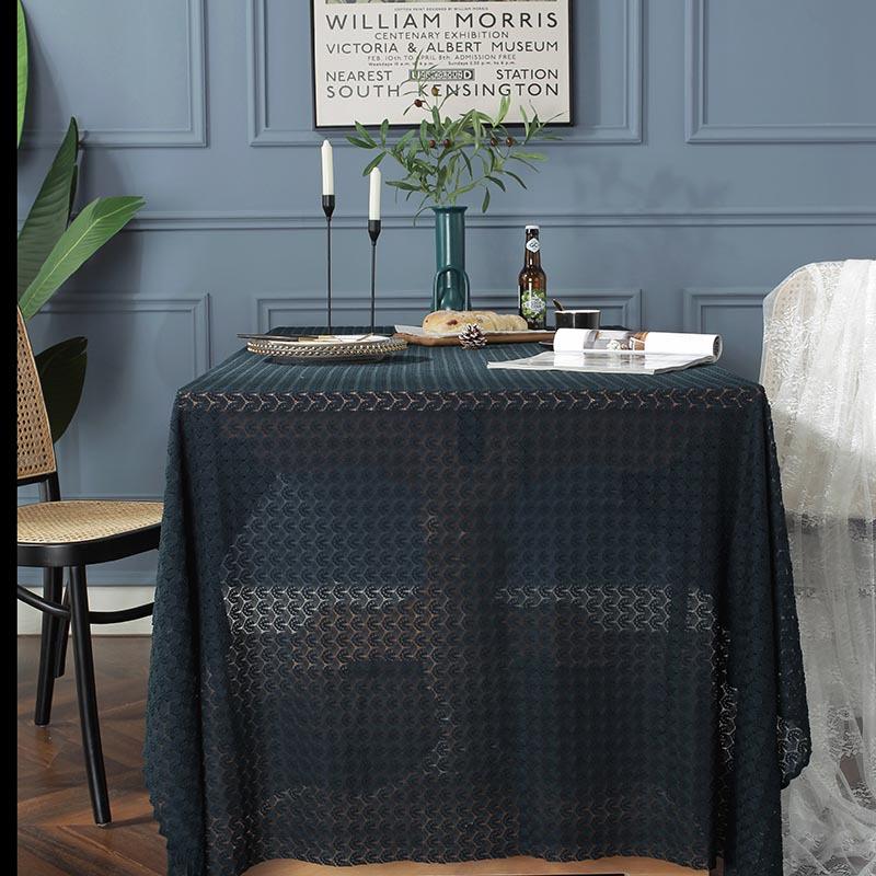 

Cloth Dad Tablecloth French Lace Hollowed Out Rectangular Dining Table Cloth Coffee Table Cover Tablecloth Table Mat Table Cover Background Cloth 100*150（220g)