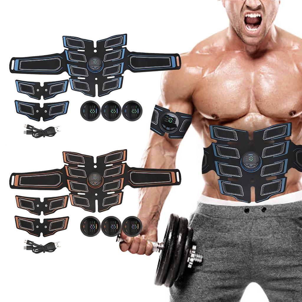 EMS Abdominal Muscle Patch Belt Arm Leg Muscle Training Stimulator Fitness Equipment
