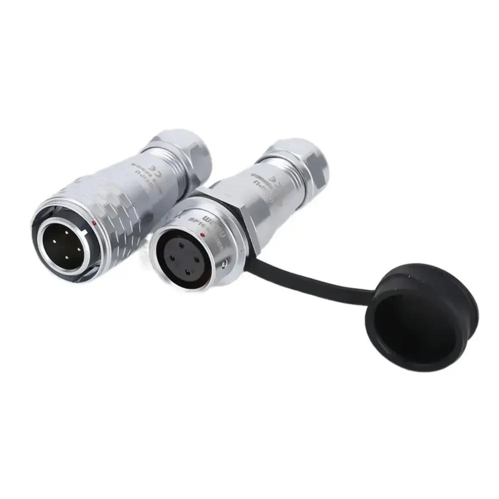 WEIPU SF16 SF1611 Waterproof Aviation Male Plug Female Socket Cable Wire Connector 2 3 4 5 7 9 10Pin Circular Industrial Adapter