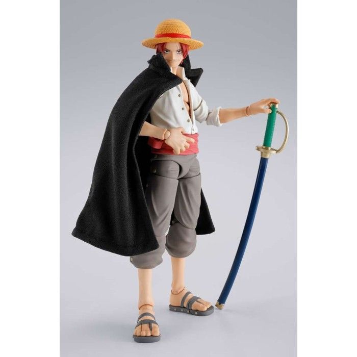 Figurines One Piece - Shanks &amp; Monkey.D.Luffy Childhood S.H.Figuarts Bandai