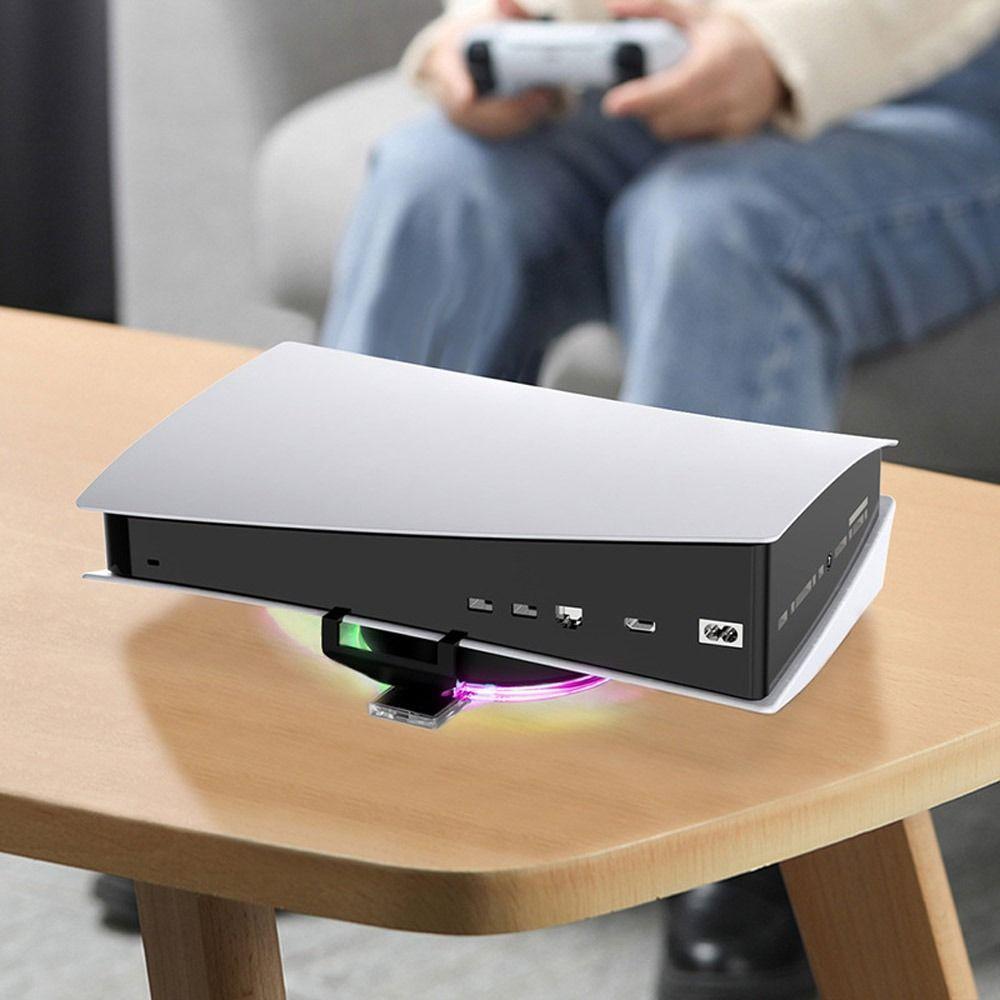 

Аксессуар для PS5 RGB, вертикальная подставка, атмосферная подсветка, игровая консоль, светодиодная подсветка